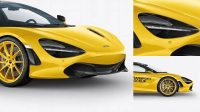 1365+ McLaren 720S PSD Mockup Half Side View Easy-to-Use PSD Template