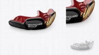 1368+ Mouthguard PSD Mockup Half Side View Elegant Free Graphic Resource