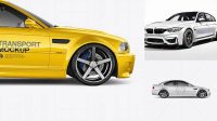 1380+ Bmw M3 Side View Mockup File Free Download