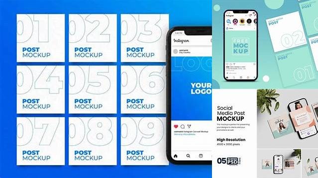 1386+ Social Media Mockup Free Digital Download