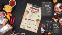 1411+ Kebab Mockup Download Free