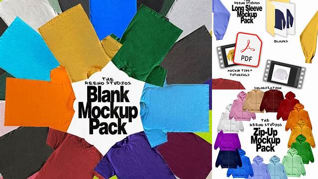 1411+ Reeno Studios Blank Mockup Pack Free For Free Download