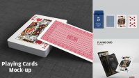 1414+ Playing Cards Mockup Customizable Design Files