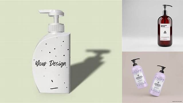 1417+ Soap Bottle Mockup Modern PSD Templates