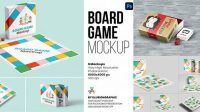 1438+ Board Game Box Mockup For Free Download