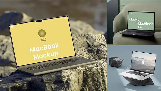 1443+ Adobe Xd Macbook Mockup High-End Layered Mockup Free