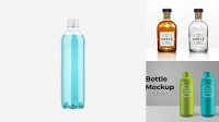 1448+ 15ml Plastic Bottle PSD Mockup Versatile Mockup for Designers