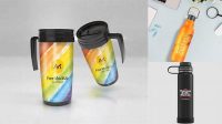 1451+ Thermos Mockup Free Versatile Photoshop File