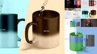 1459+ Magic Mug Animated Mockup Free Download Include TIFF