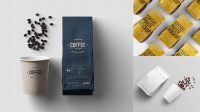 1472+ Coffee Packaging Mockup Psd Free Download PSD Download