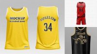 1473+ Nba Jersey Mockup Professional PSD Template