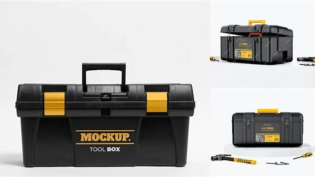 1486+ Tool Box Mockup Premium Quality PSD Freebie