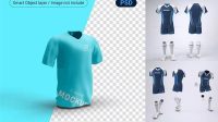 1488+ Sport Uniform Mockup Creative Digital PSD Download