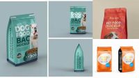 1491+ Pet Food Bag Mockup Free Best for Showcase