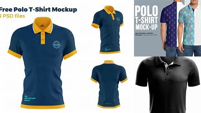 1491+ Polo Mockup Free Best for Showcase