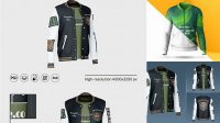 1491+ Varsity Jacket Mockup Template PSD Free Download