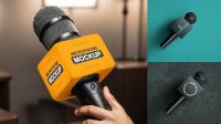 1493+ Microphone Mockup Psd Free Download Include TIFF