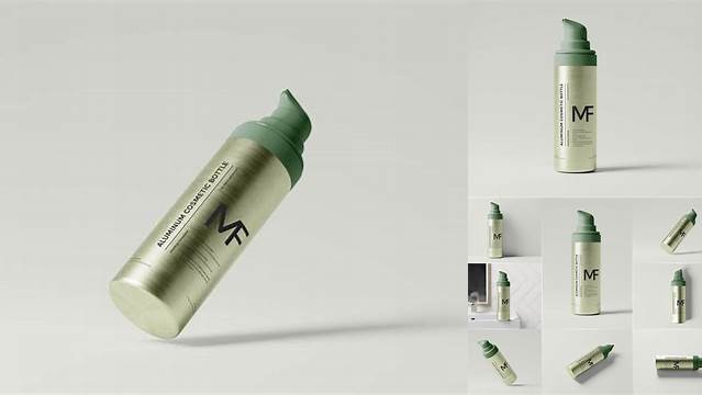 1497+ Airless Pump Mockup Free Professional PSD Download