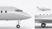 1504+ Bombardier Global 5000 Right Side View Free Downloadable PSD