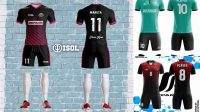 1510+ Mentahan Desain Jersey Futsal Free PSD Mockup Resource