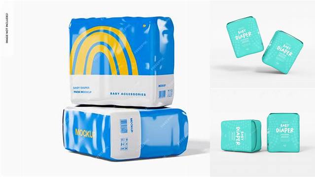 1516+ Diaper Pack Mockup PSD Download