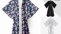 1518+ Kimono Mockup Free Smart Layer PSD