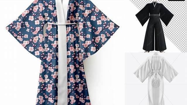 1518+ Kimono Mockup Free Smart Layer PSD