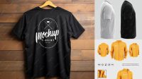 1519+ Men’s Shirt PSD Mockup Right Half Side View Creative High-Resolution PSD Freebie