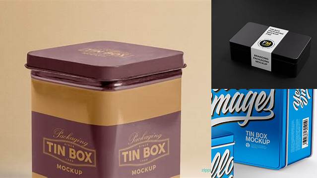 1520+ Two Metallic Tin Boxes PSD Mockup Free Design Resource