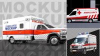 1521+ Ambulance Mockup Psd Free Premium Design Freebie