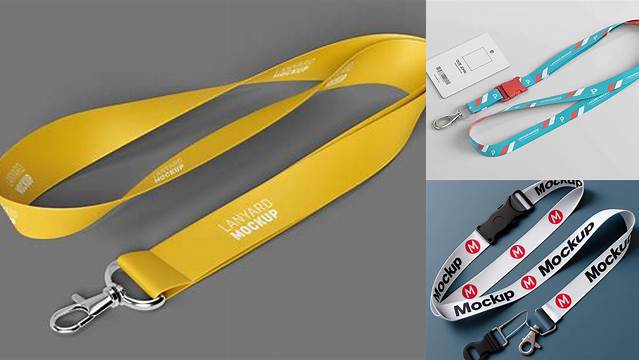 1521+ Lanyard Mockup Creative Photoshop Resources