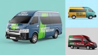 1535+ Minibus Mockup Psd For Free Download