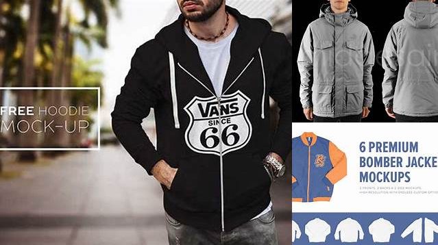 1538+ Mockup Jaket Parasut PSD Download