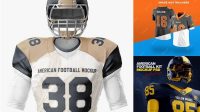 1544+ American Football Jersey Mockup Psd For Free Download