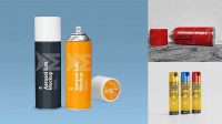 1547+ Polish Aerosol PSD Mockup High-Quality Creative PSD