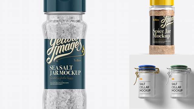 1549+ Salt Jar Mockup High-Resolution PSD Download