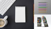 1552+ Pencil Mockup Free Customizable PSD Templates