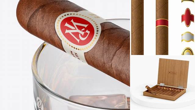 1553+ Cigar Mockup Free PSD Free Download