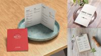 1553+ Menu Mock Ups Free Editable PSD