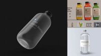 1562+ Glass Bottle PSD Mockup Exclusive Editable PSD File