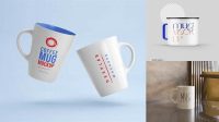 1583+ Matte Mug PSD Mockup Easy Editable