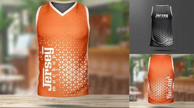 1593+ Sleeveless Jersey Mockup Exclusive PSD Design Freebie