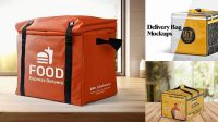 1596+ Food Delivery Bag Mockup Mockup PSD Free Download