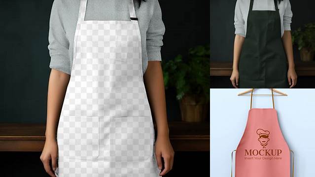 1600+ Apron Mockup Free Smart PNG Image