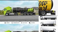 1604+ Tank Truck Mockup Download Free