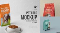 1613+ Dog Food Mockup Download Premium PSD Resource