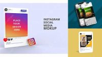 1619+ Free Social Media Mockup Fully Editable PSD Template