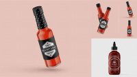 1625+ Hot Sauce Mockup PSD Download