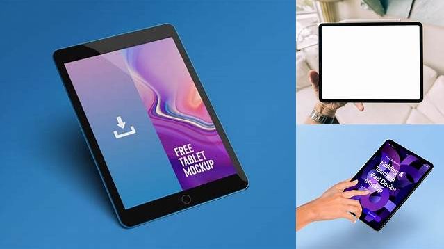 1630+ Tablet Mockup Png Unique High-Resolution PSD