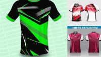 1640+ Desain Jersey Badminton Cdr PSD Download